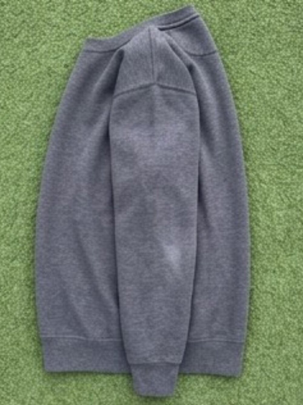 gray sweater